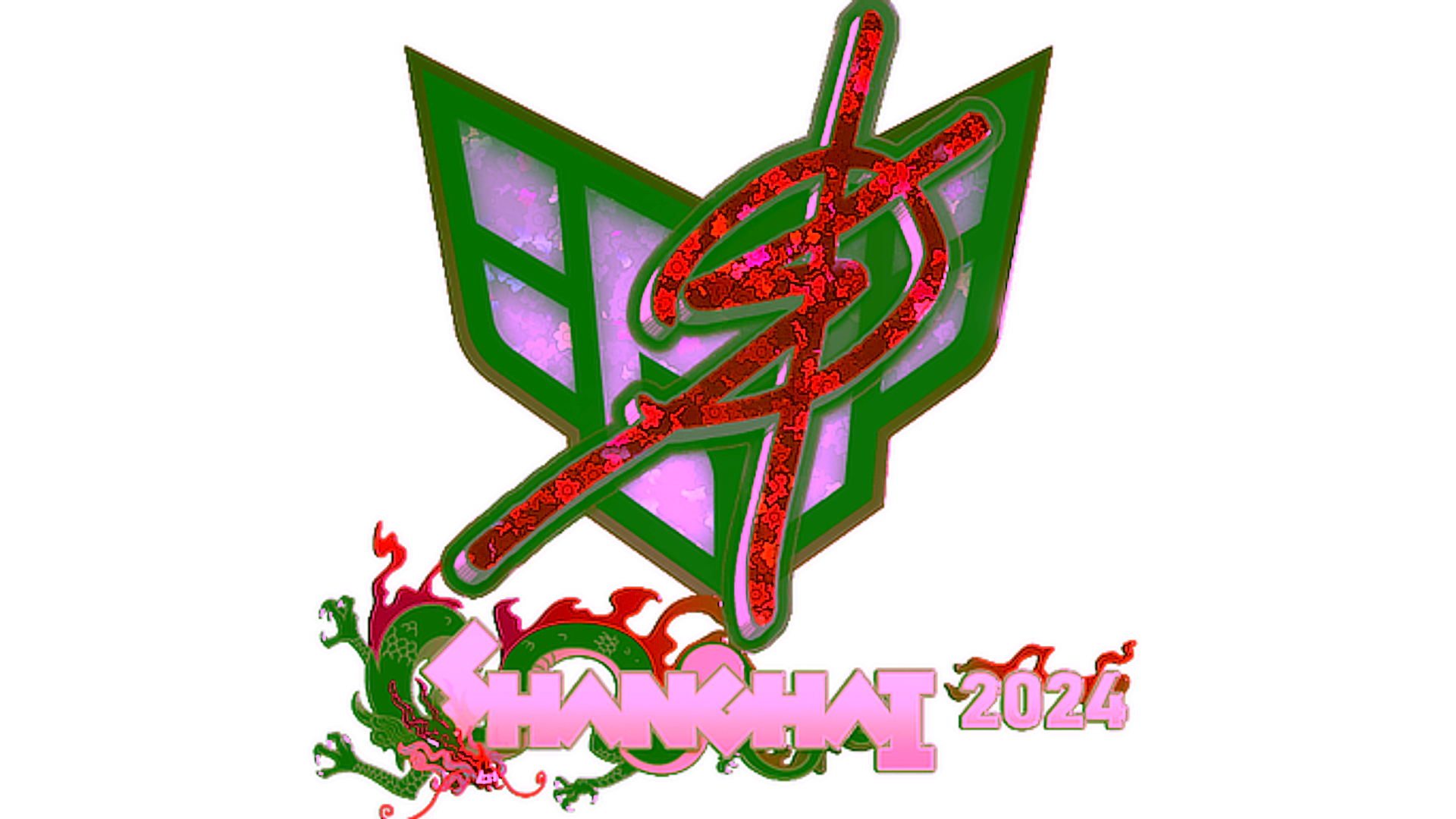 Display for Sticker | degster (Glitter) | Shanghai 2024