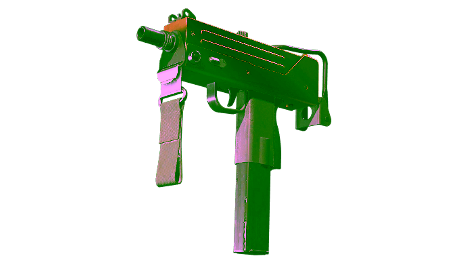 Display for Souvenir MAC-10 | Amber Fade (Factory New)