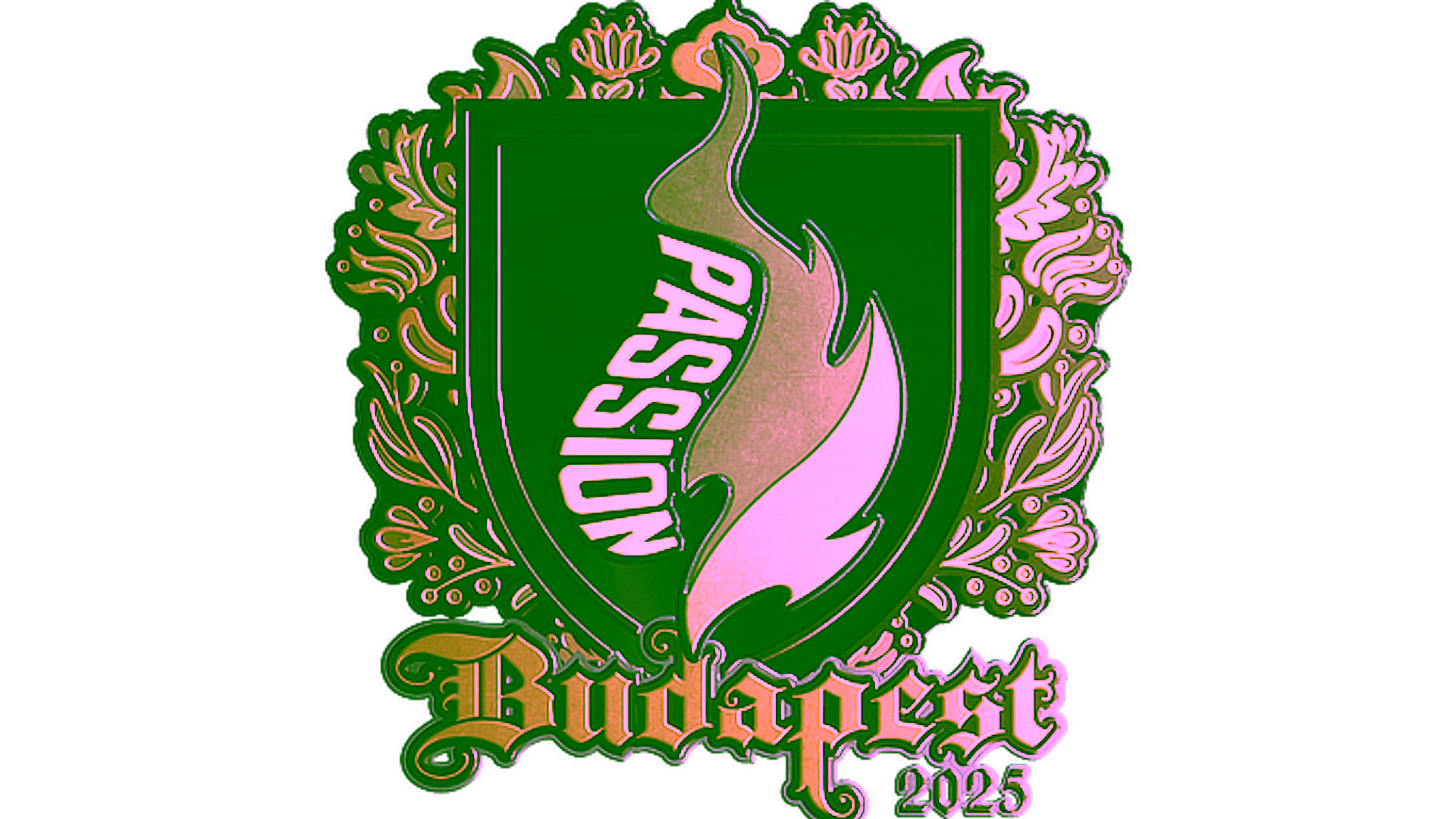 Display for Sticker | Passion UA (Gold) | Budapest 2025