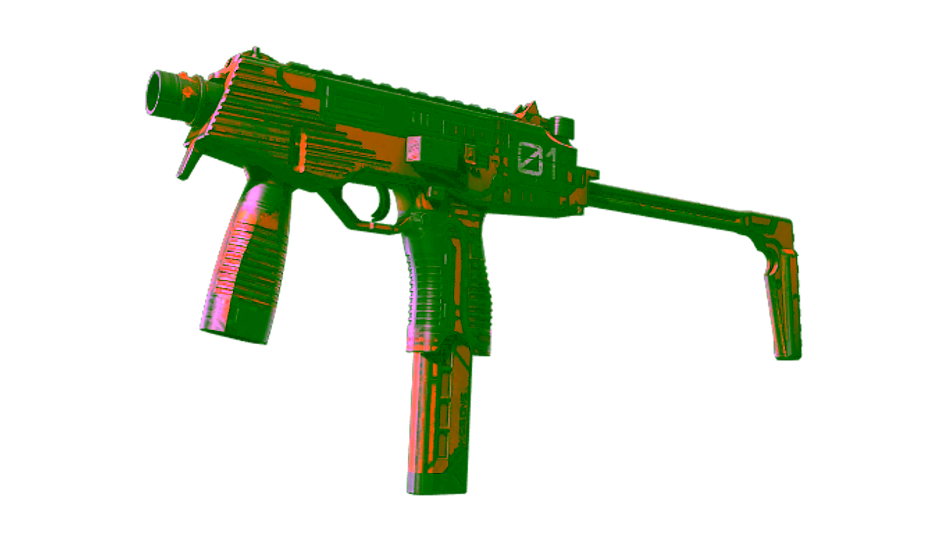 Display for StatTrak™ MP9 | Modest Threat (Minimal Wear)