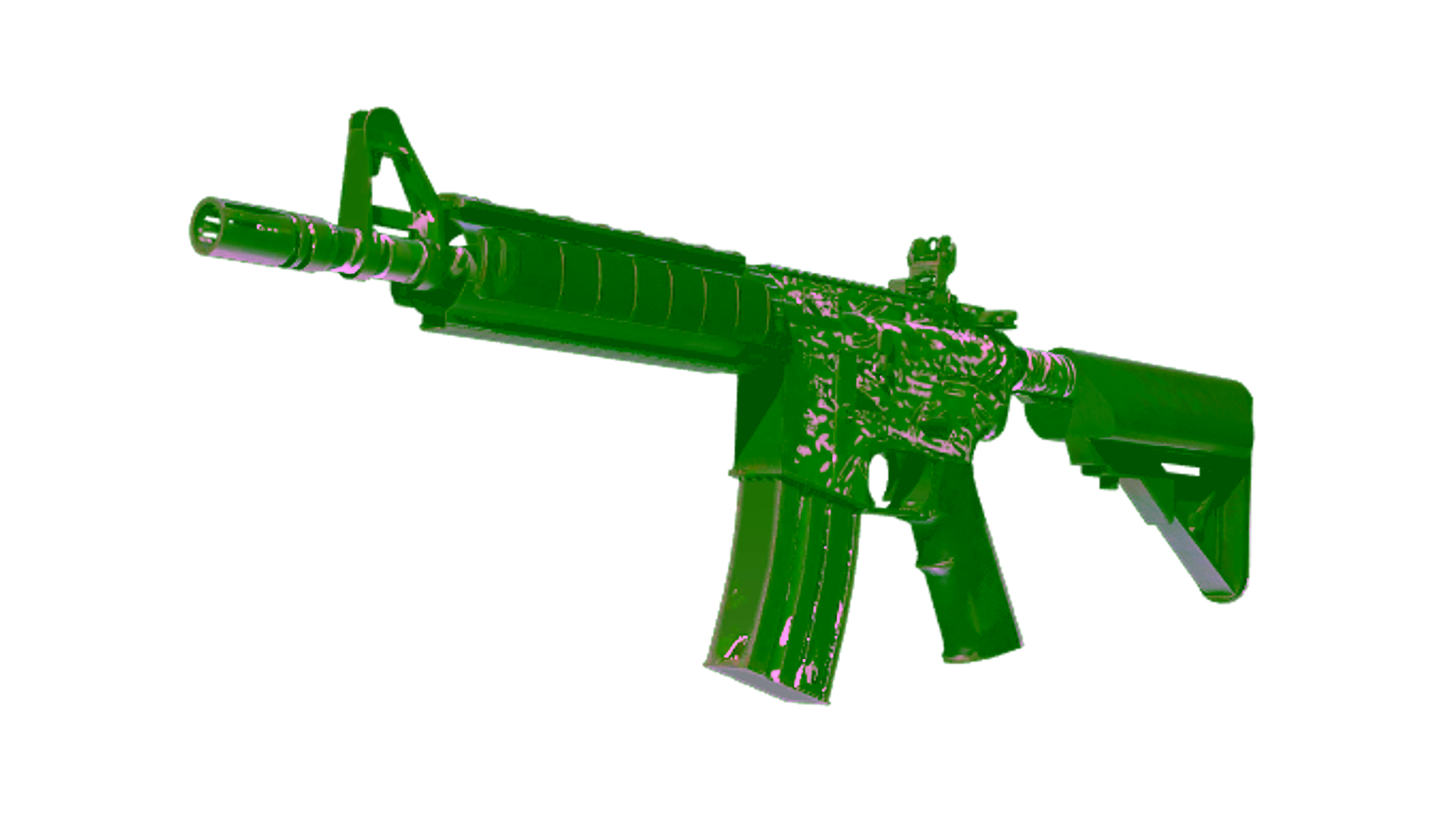 Display for Souvenir M4A4 | Jungle Tiger (Well-Worn)