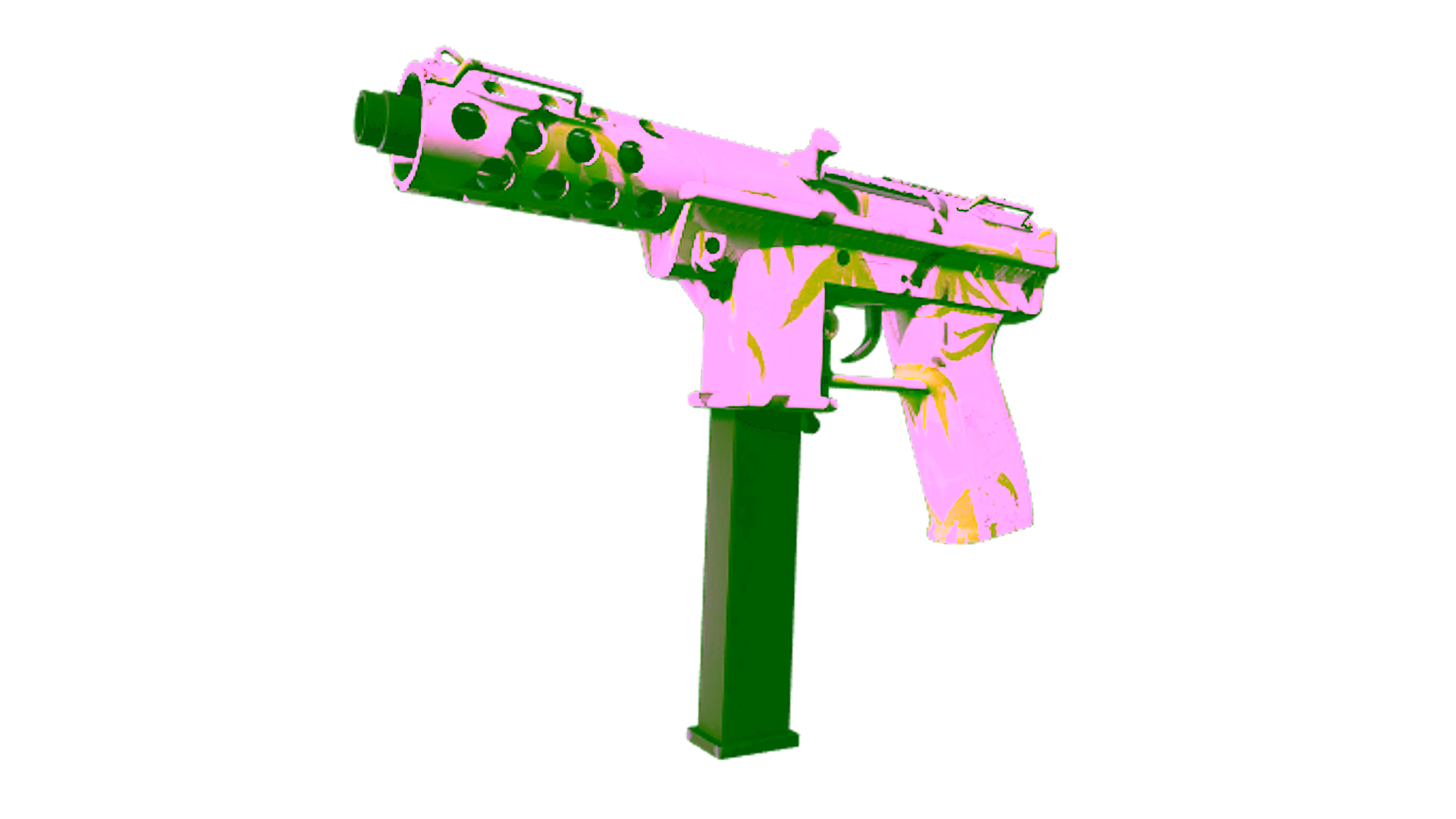 Display for Souvenir Tec-9 | Bamboo Forest (Minimal Wear)