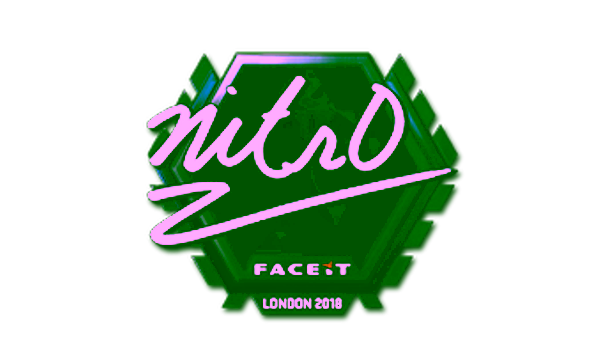 Wyświetl dla Sticker | nitr0 (Foil) | London 2018