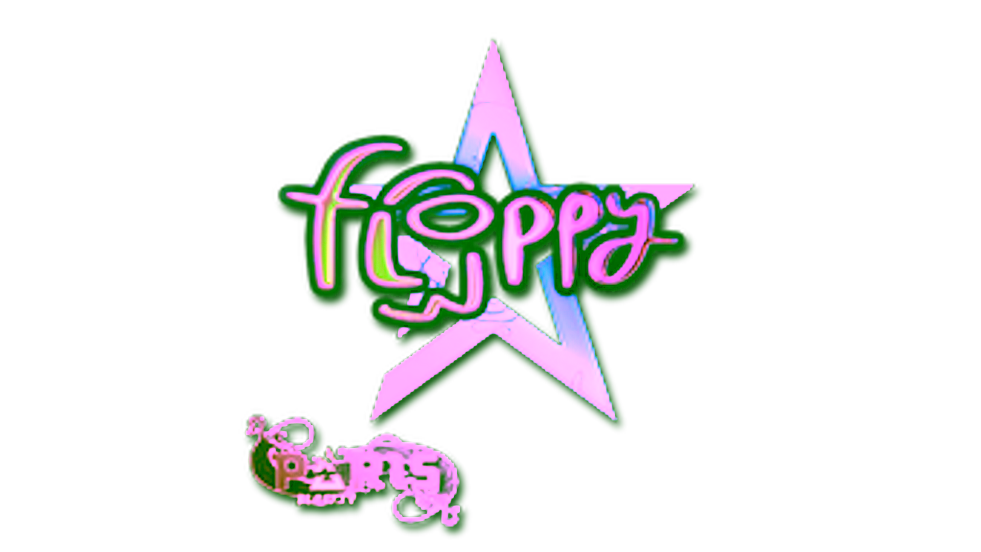 Wyświetl dla Sticker | floppy (Holo) | Paris 2023