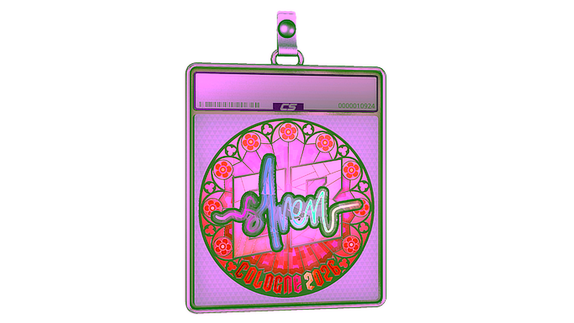 Display for Sticker Slab | S1ren (Holo) | Cologne 2026