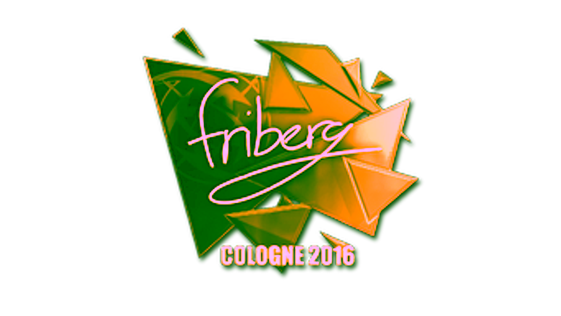 Sticker | friberg (Gold) | Cologne 2016 için görüntü