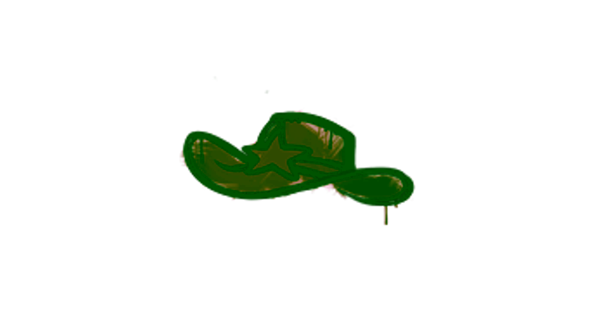 Display for Sealed Graffiti | Sheriff (Brick Red)