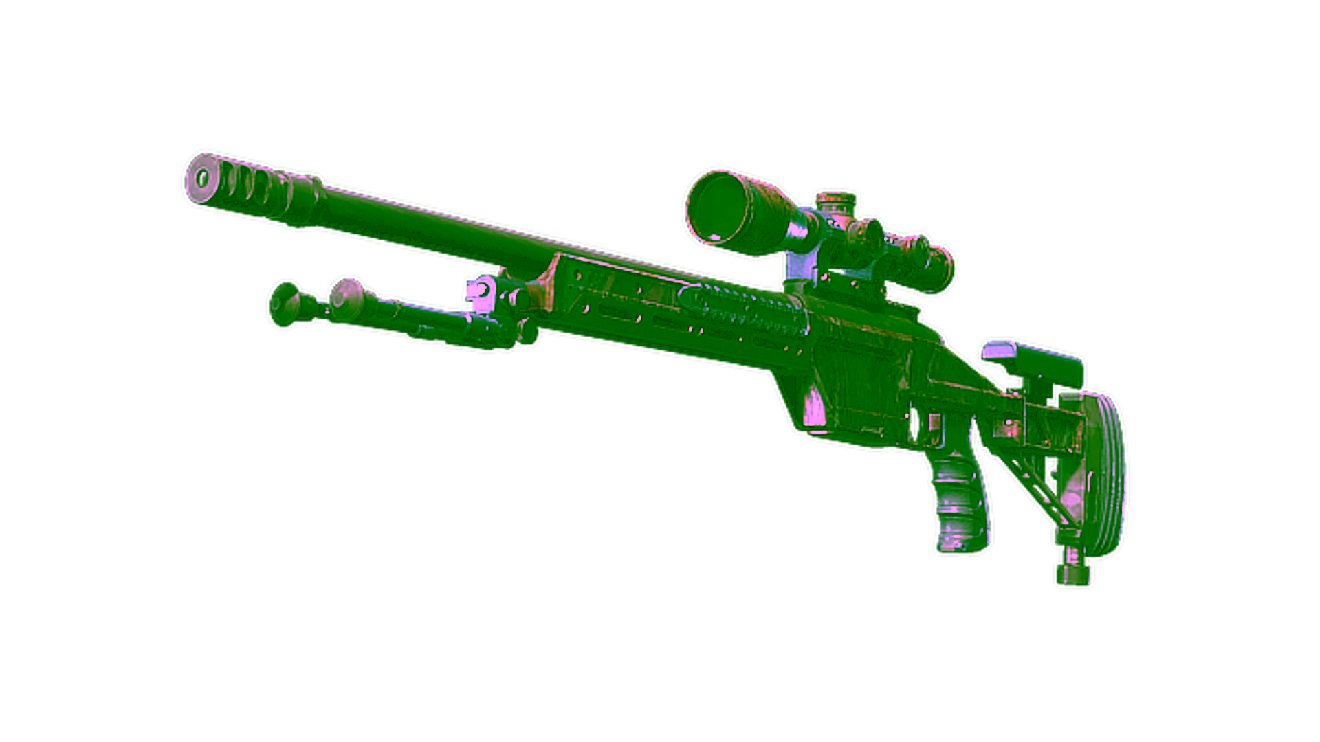 Display for SSG 08 | Blush Pour (Well-Worn)