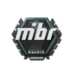 Sticker MIBR London 2018