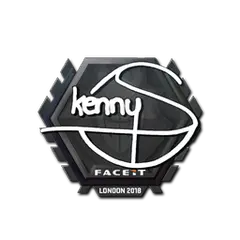 Sticker kennyS London 2018