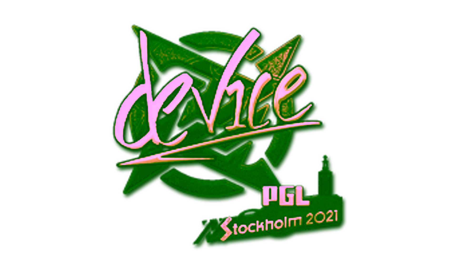 عرض لـ Sticker | device (Gold) | Stockholm 2021