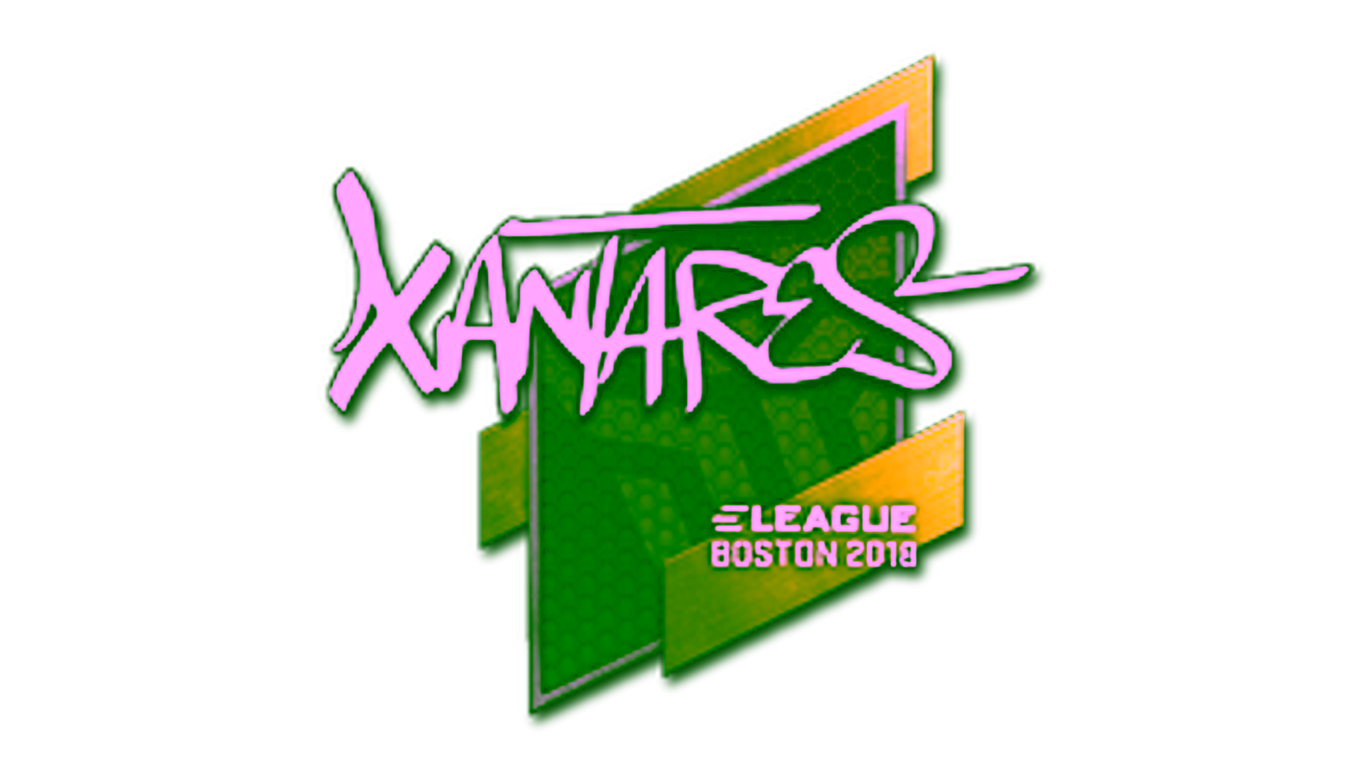 Display for Sticker | XANTARES | Boston 2018