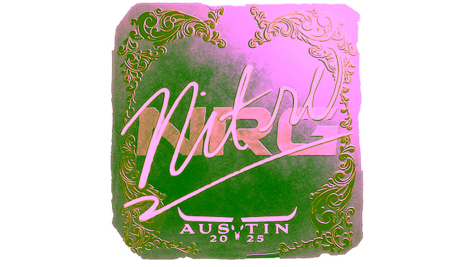 Дисплей для Sticker | nitr0 (Gold) | Austin 2025
