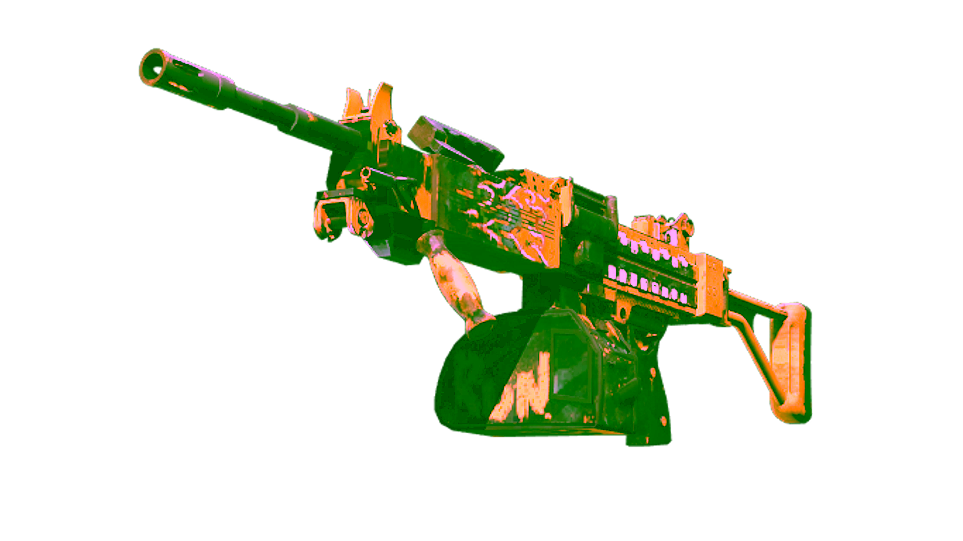 Display for StatTrak™ Negev | Loudmouth (Minimal Wear)