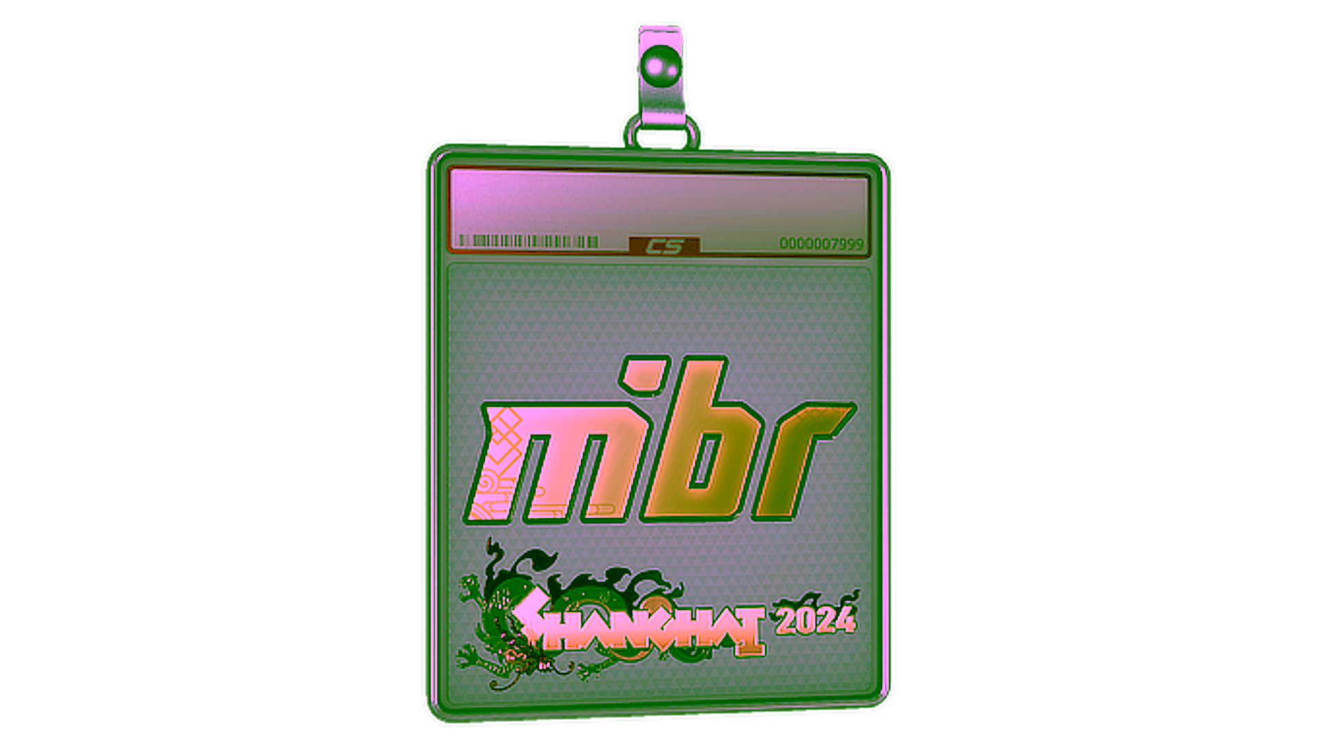 Sticker Slab | MIBR (Gold) | Shanghai 2024 için görüntü