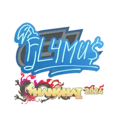 Sticker FL4MUS Shanghai 2024