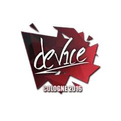 Sticker device Cologne 2016