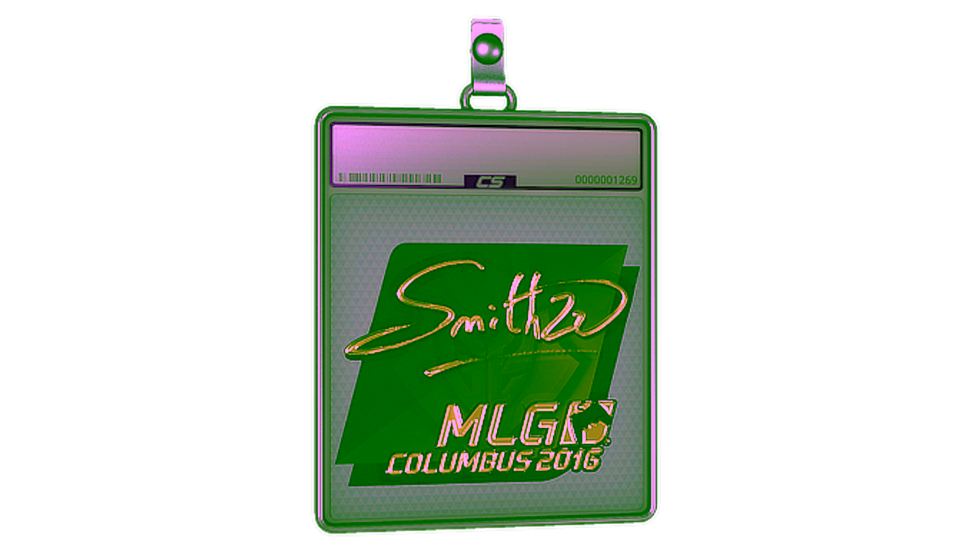 Дисплей для Sticker Slab | SmithZz (Gold) | MLG Columbus 2016