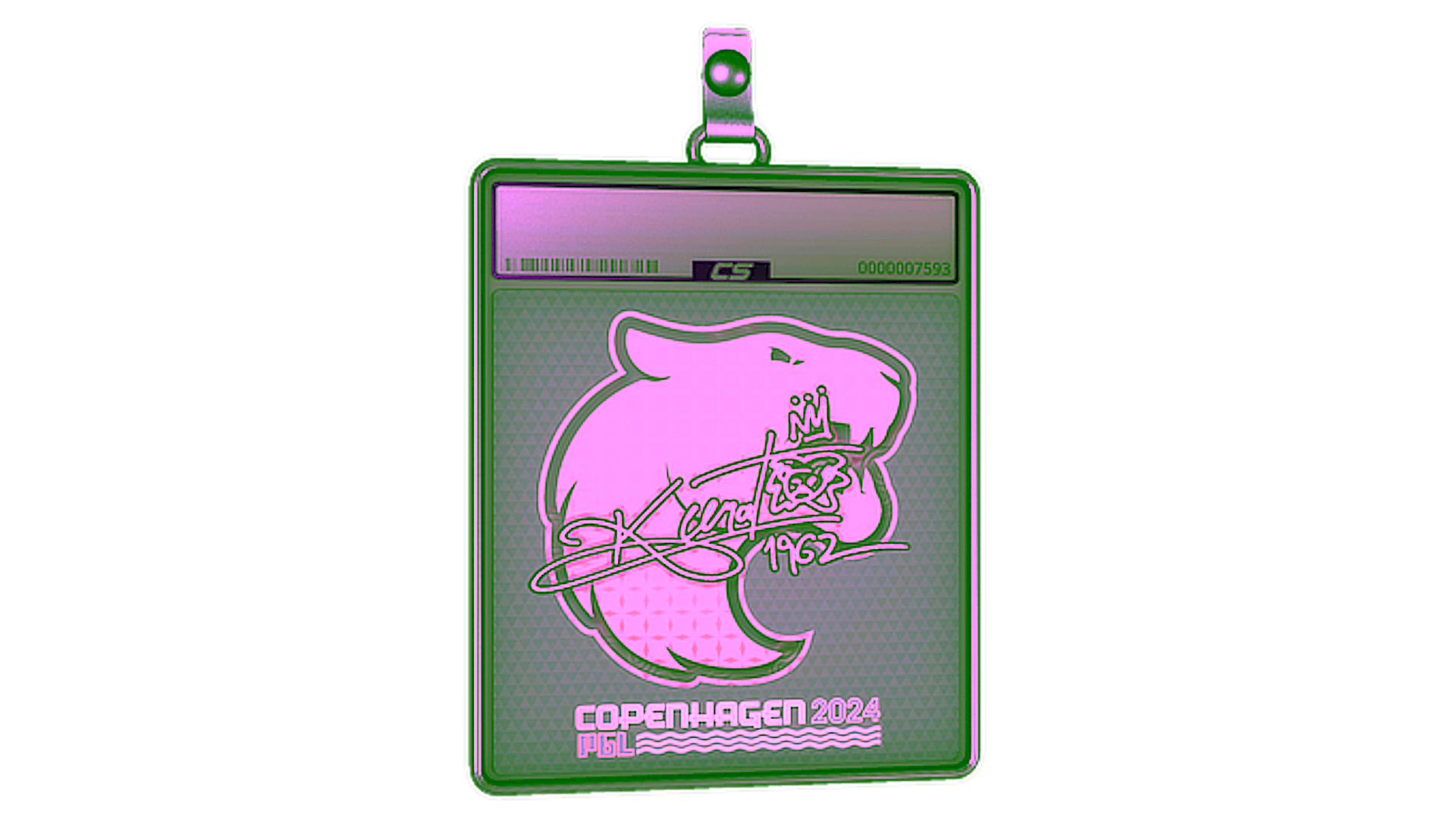 Display for Sticker Slab | KSCERATO (Holo) | Copenhagen 2024