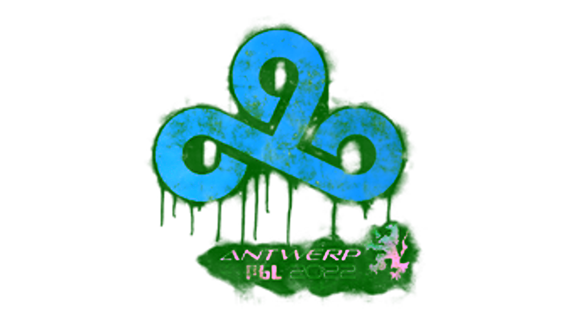 Display for Sealed Graffiti | Cloud9 | Antwerp 2022