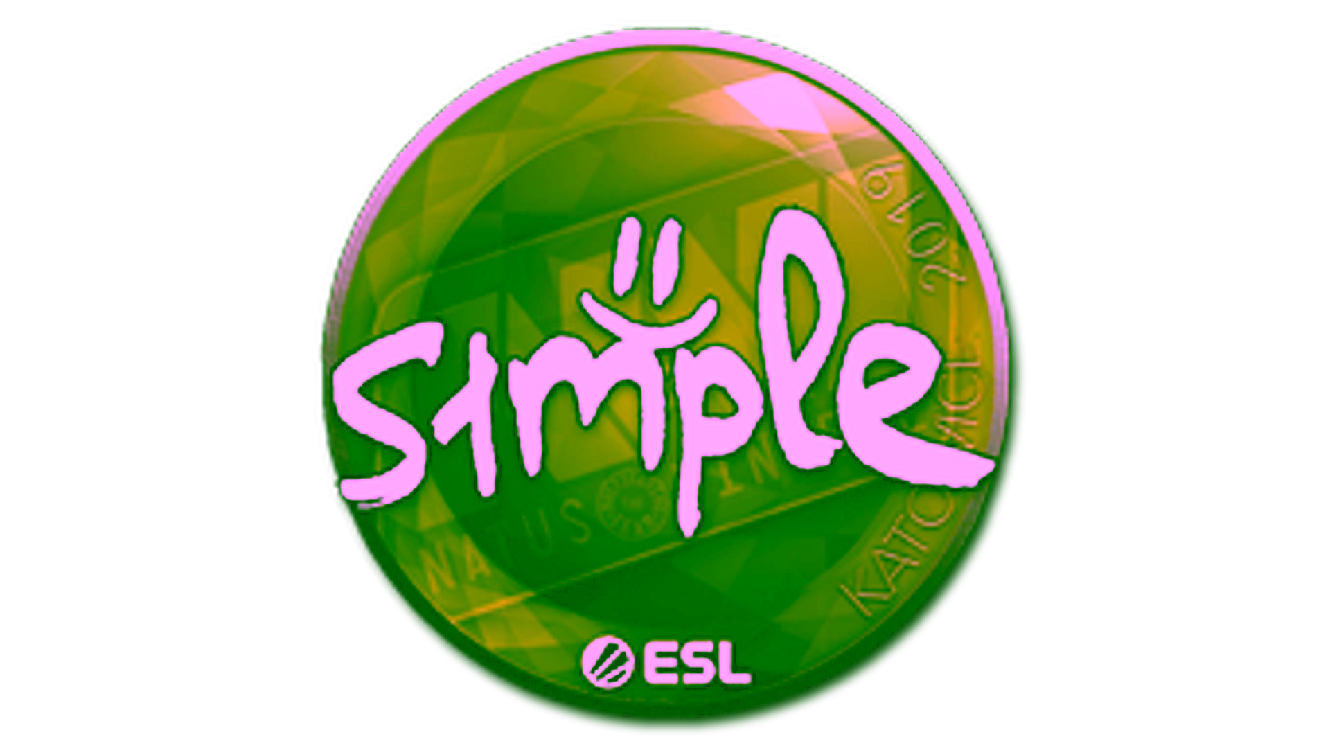 Rodyti Sticker | s1mple | Katowice 2019