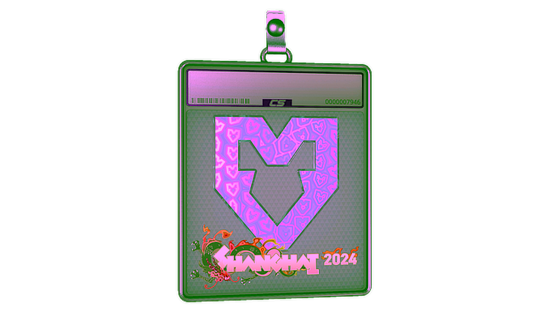 Sticker Slab | MOUZ (Holo) | Shanghai 2024 için görüntü