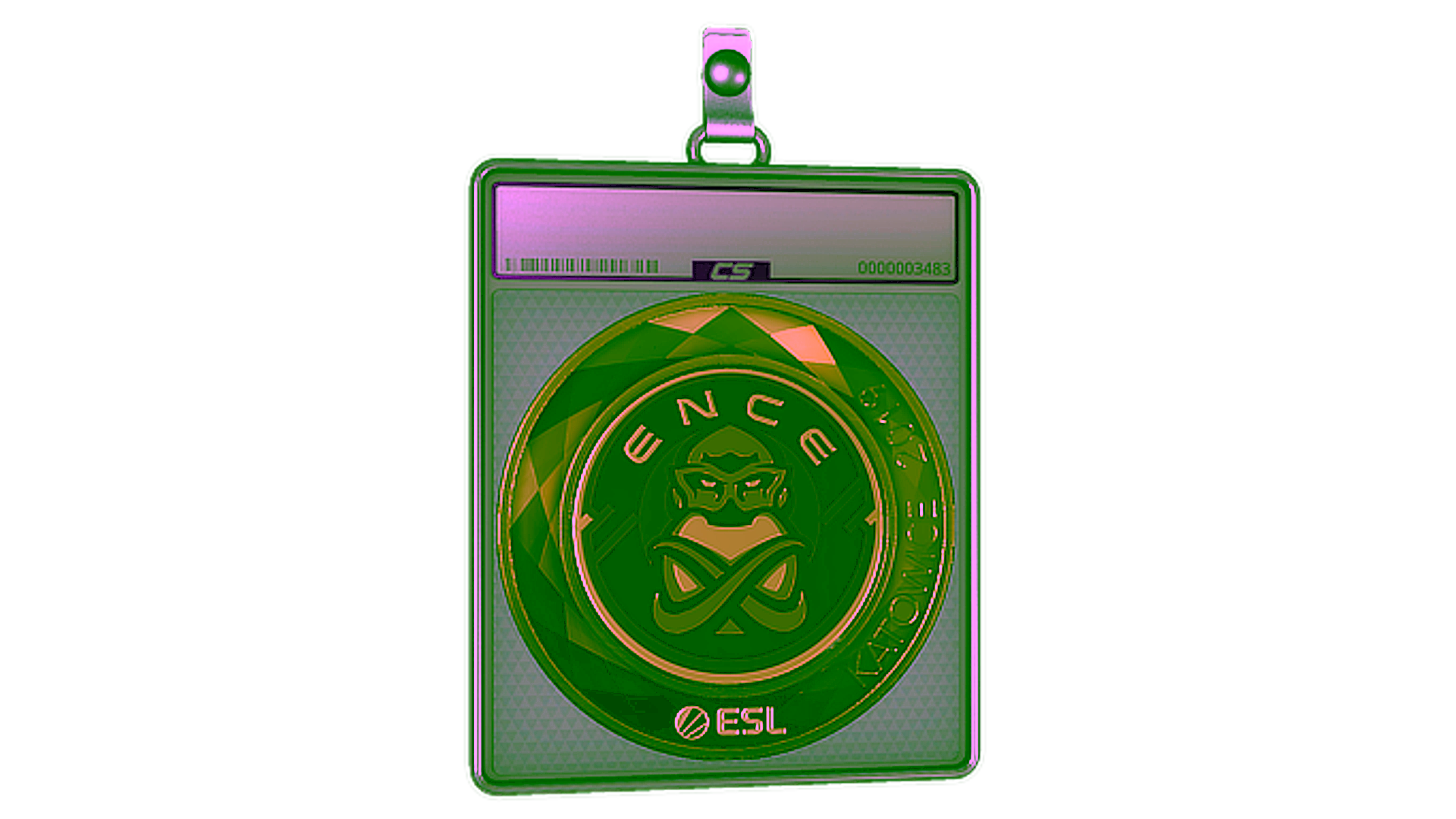 Affichage pour Sticker Slab | ENCE (Gold) | Katowice 2019