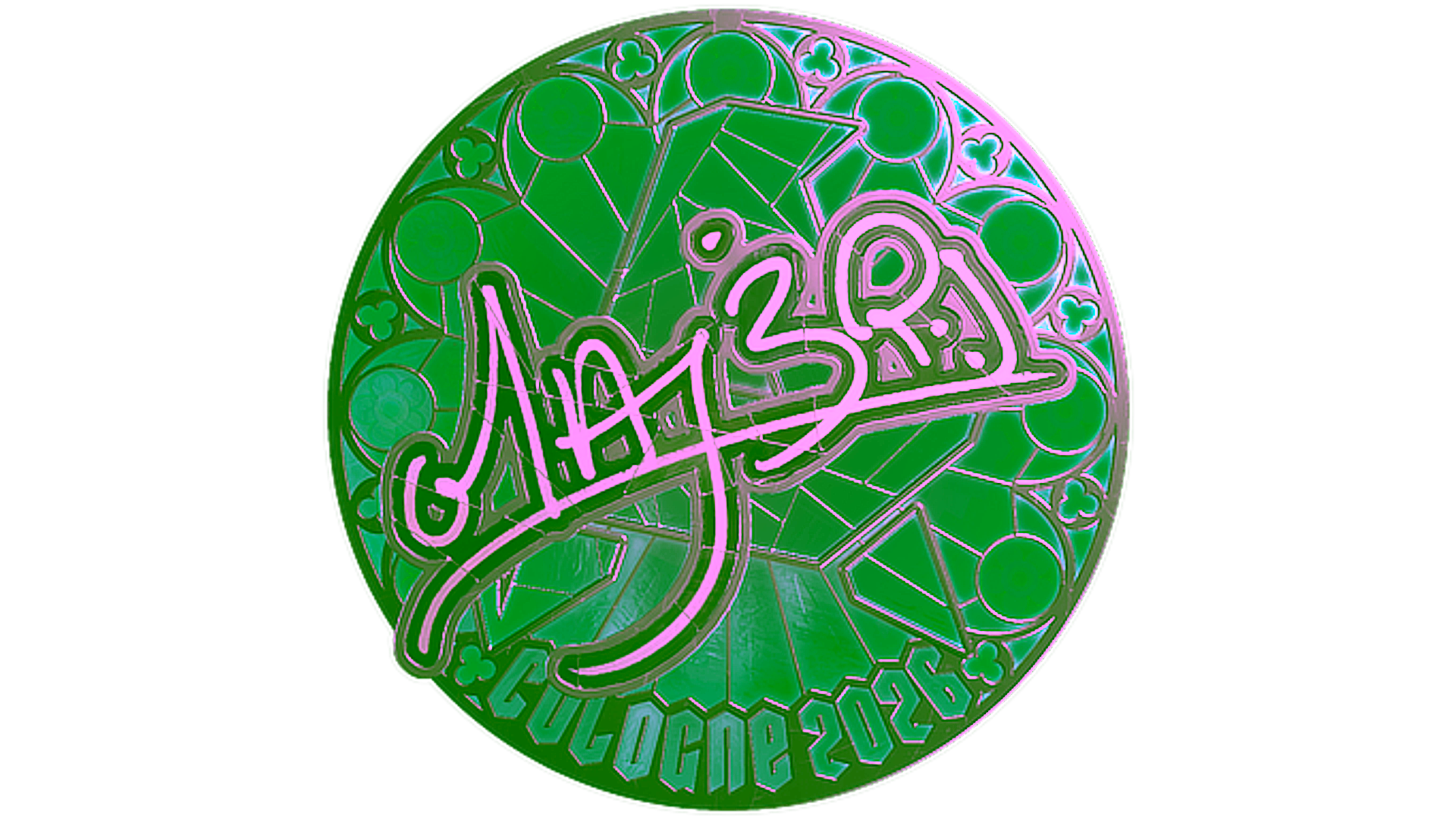 Display for Sticker | MAJ3R (Foil) | Cologne 2026