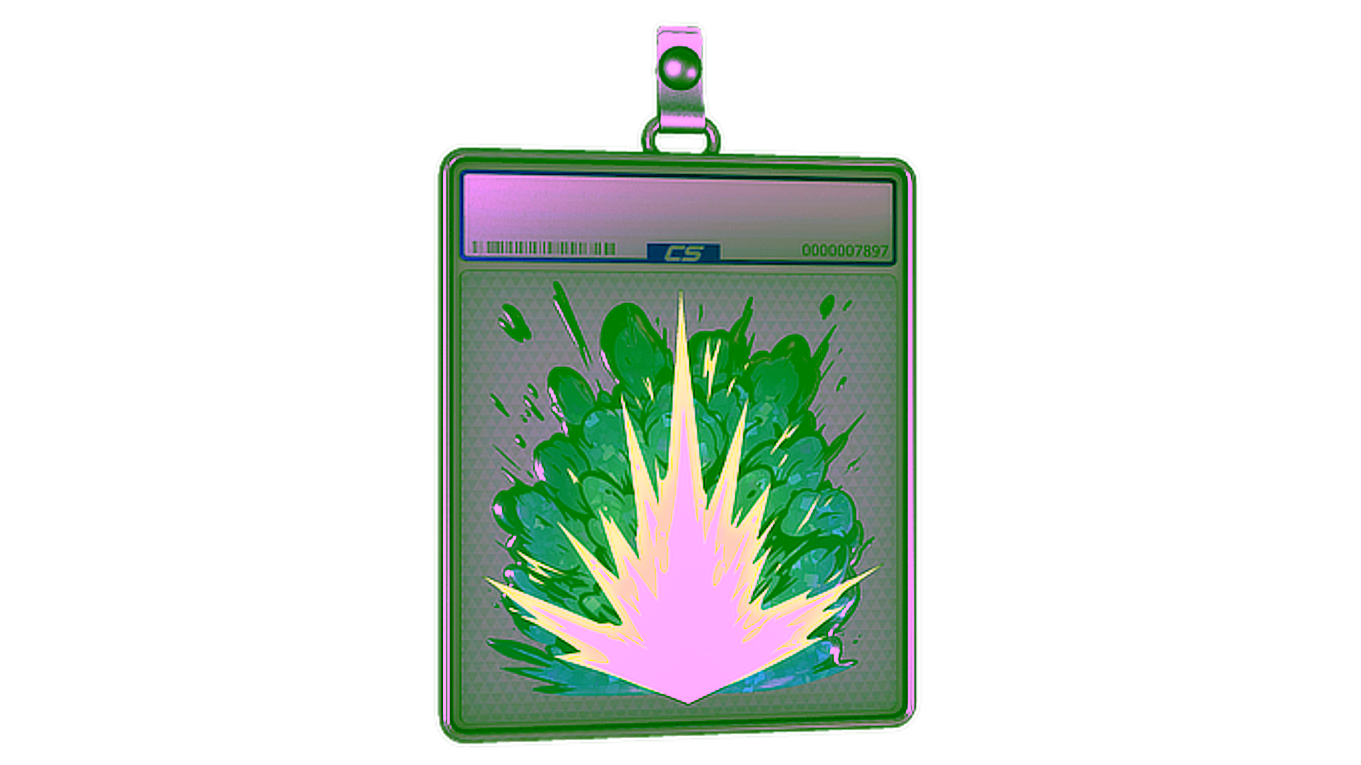 Display for Sticker Slab | Boom Detonation (Glitter)