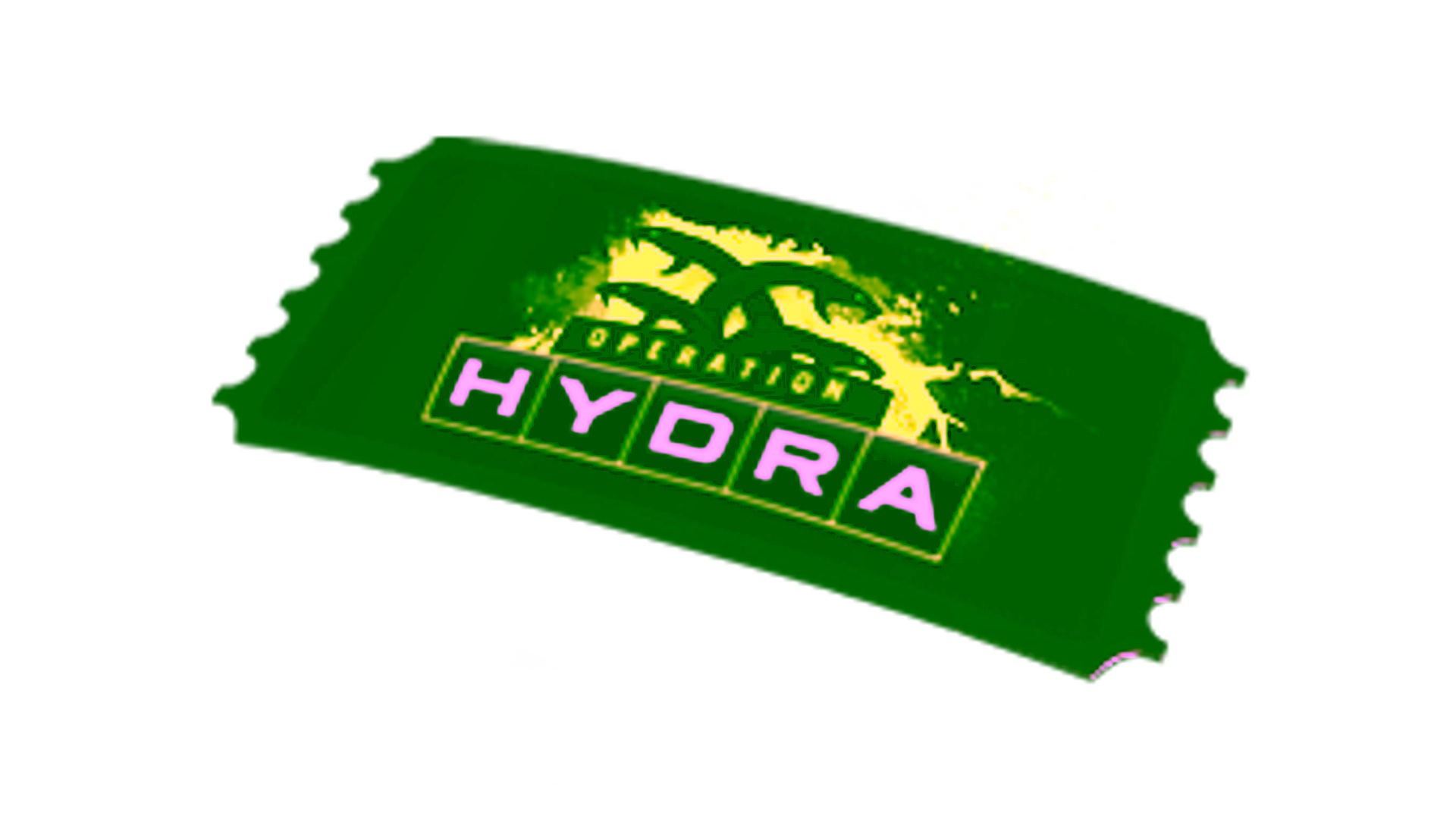 Display for Operation Hydra Access Pass