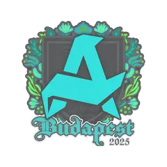 Sticker Aurora Budapest 2025