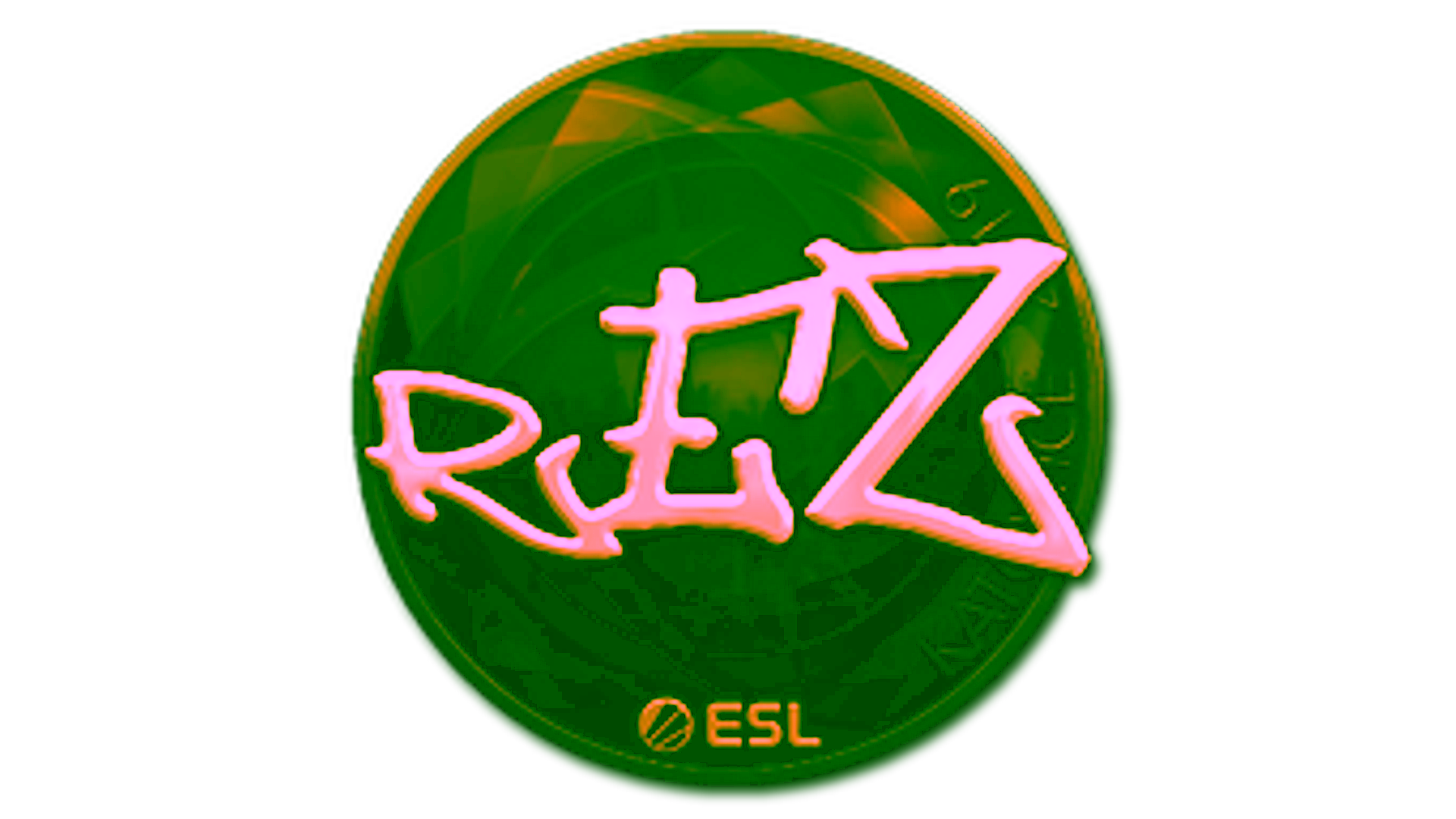 Display for Sticker | REZ (Gold) | Katowice 2019