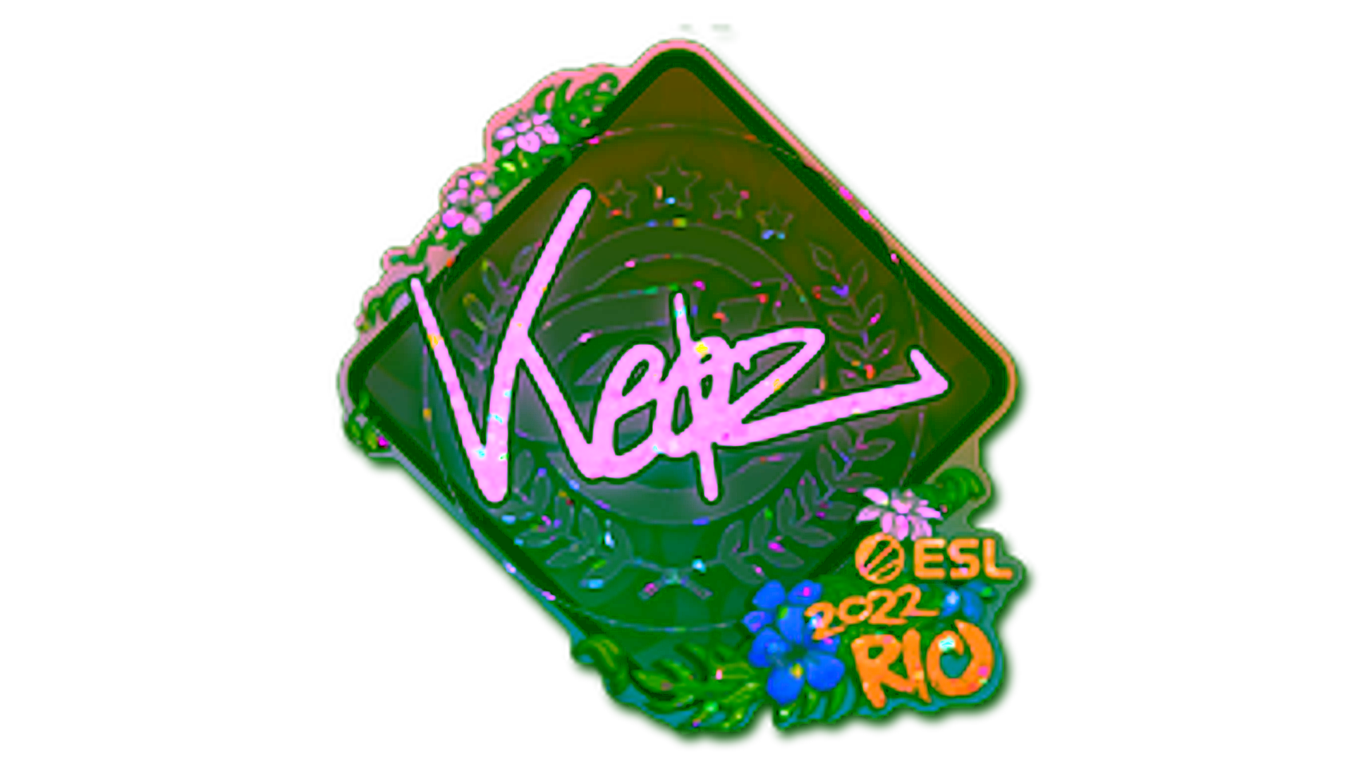 Wyświetl dla Sticker | Keoz (Glitter) | Rio 2022