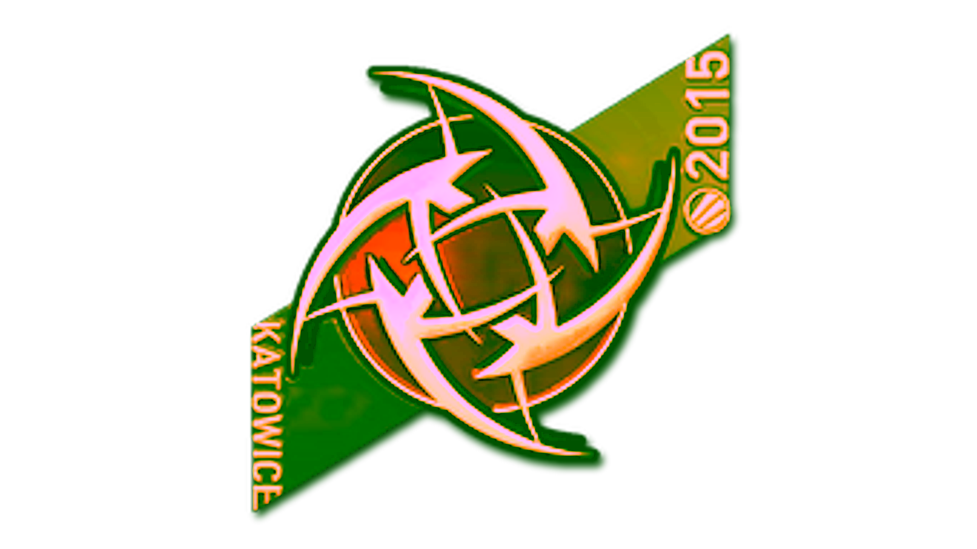 Affichage pour Sticker | Ninjas in Pyjamas (Gold) | Katowice 2015