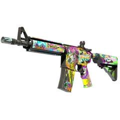 StatTrak™ M4A4 | In Living Color (Field-Tested)