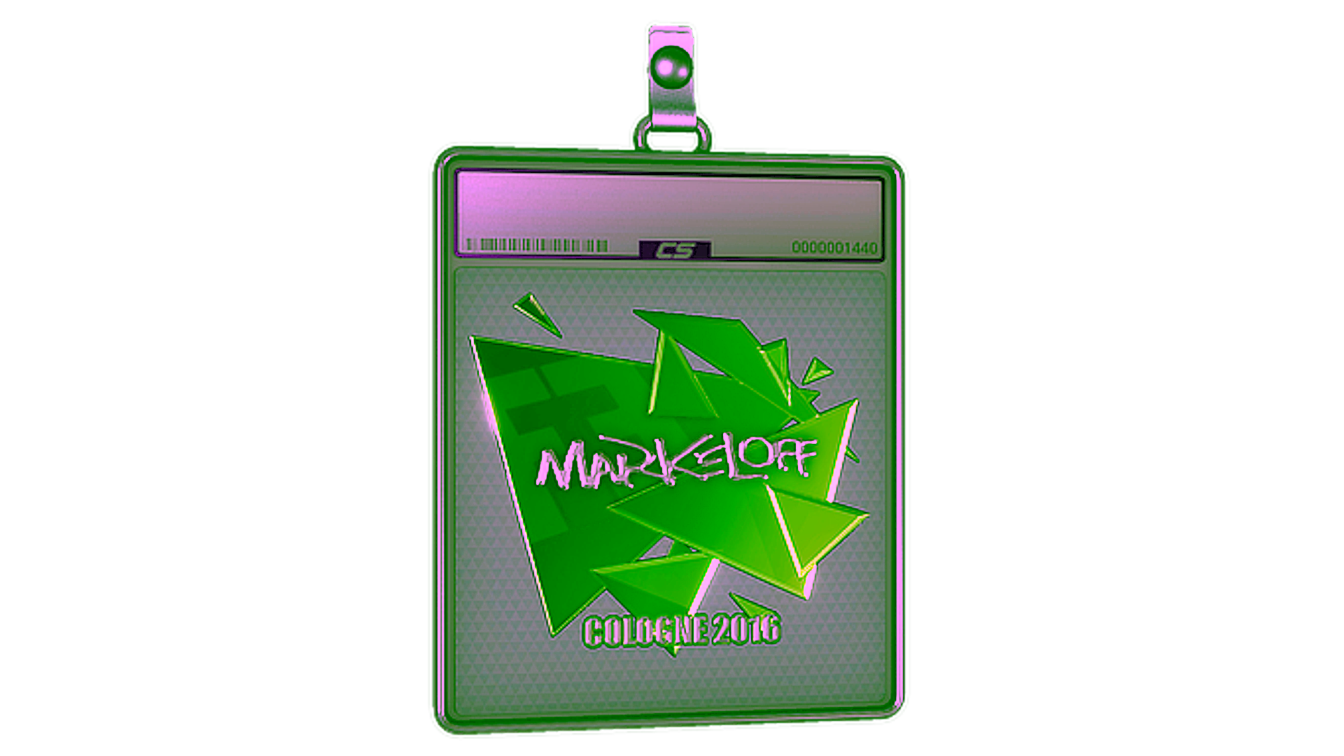 Display for Sticker Slab | markeloff (Foil) | Cologne 2016