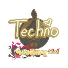 Sticker Techno4K Shanghai 2024