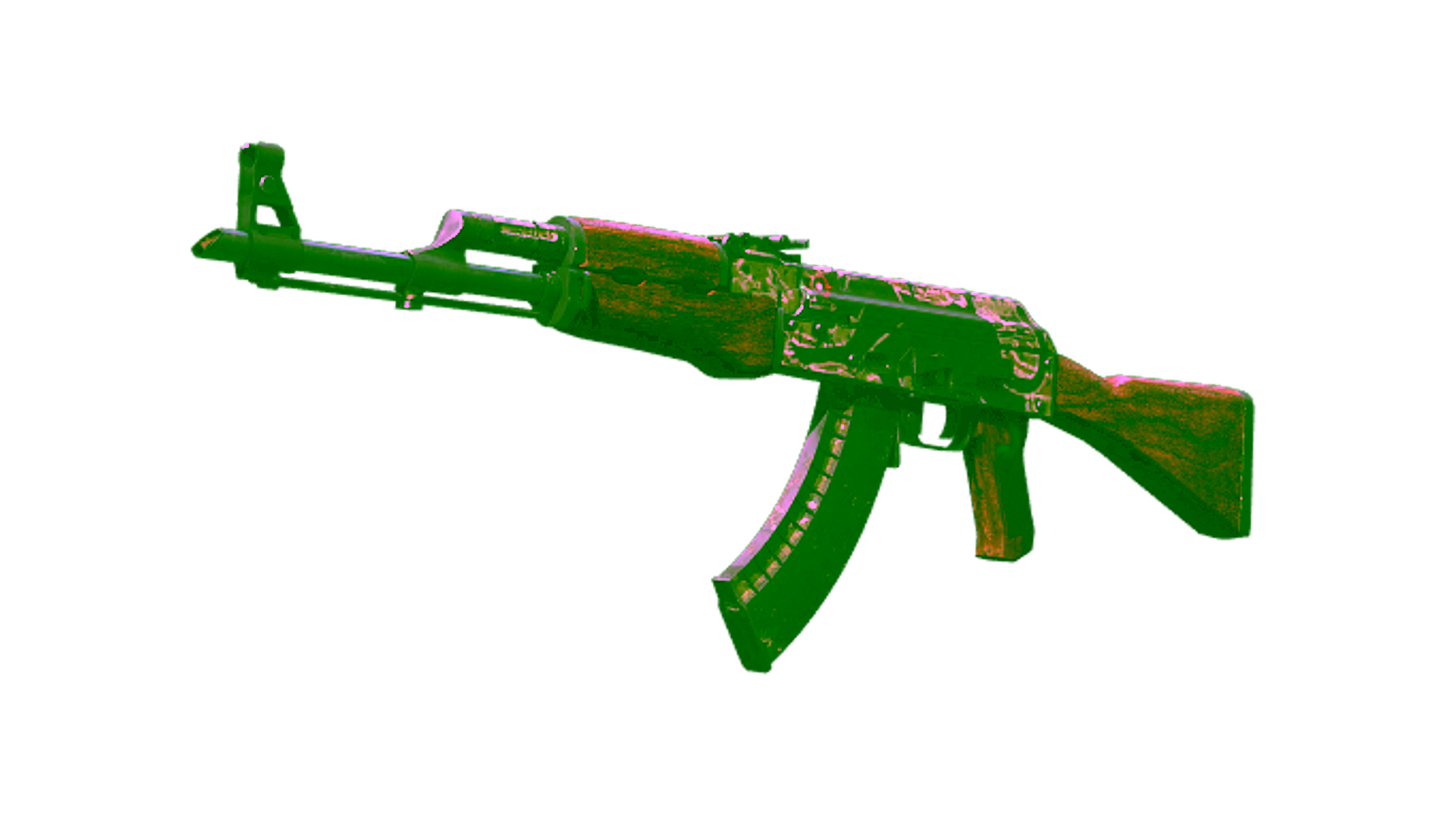 Display for StatTrak™ AK-47 | Jaguar (Battle-Scarred)
