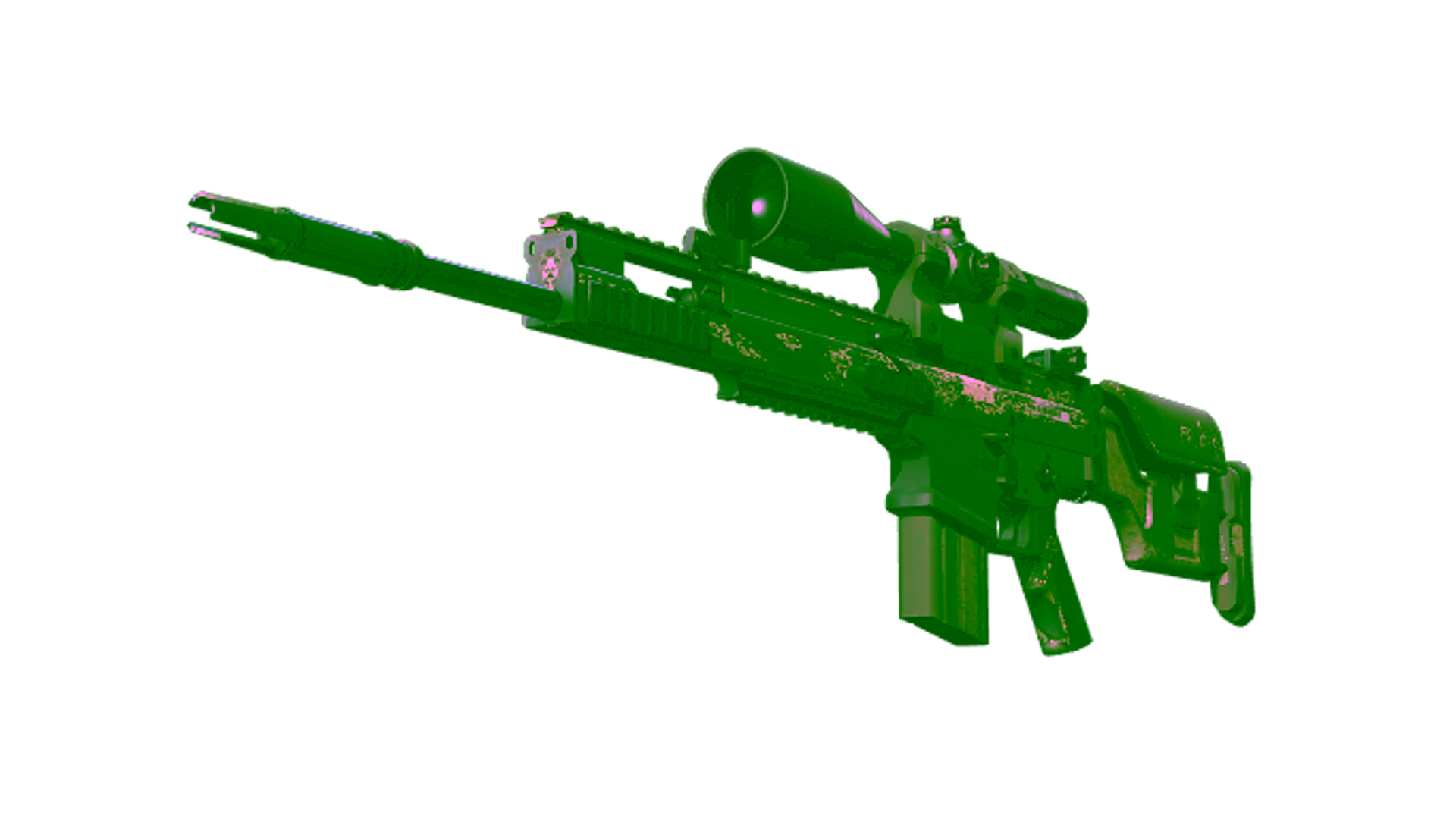 Display for Souvenir SCAR-20 | Stone Mosaico (Battle-Scarred)