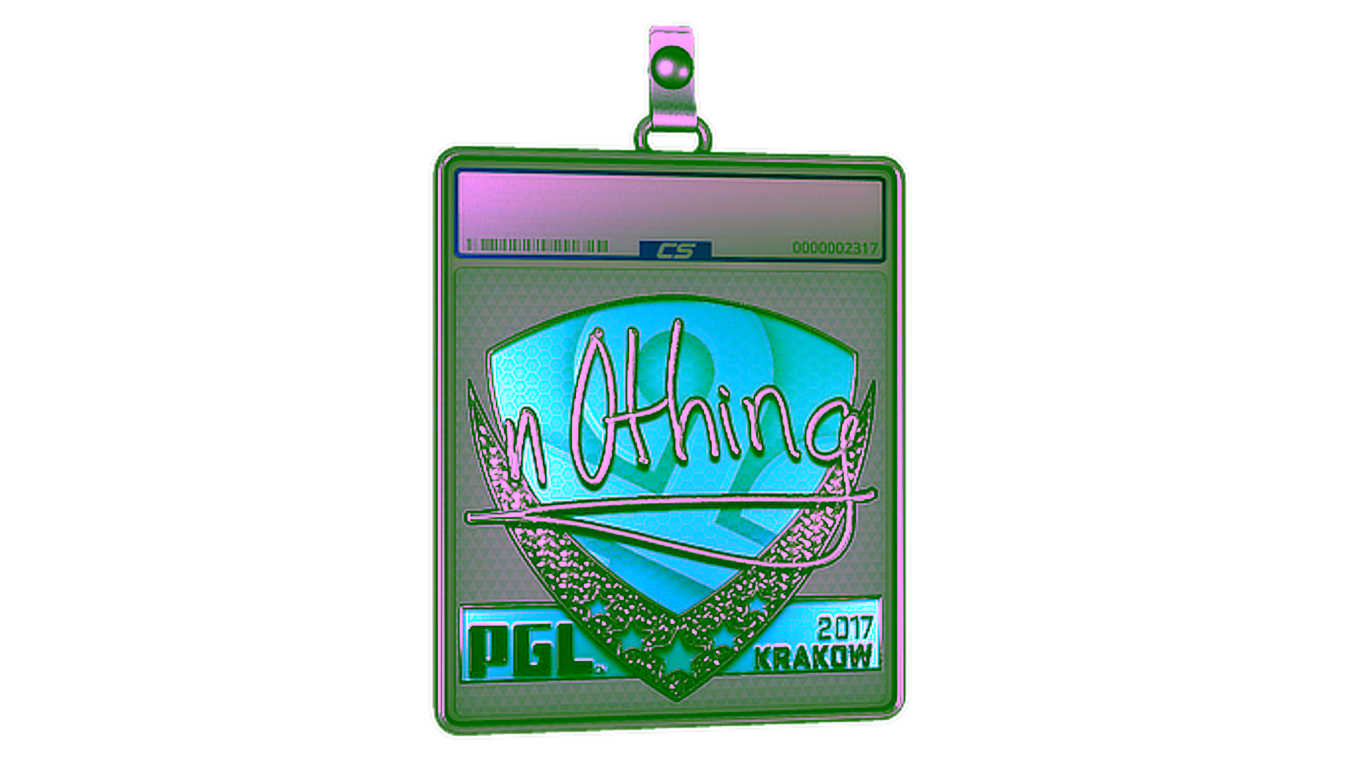 Anzeige für Sticker Slab | n0thing (Foil) | Krakow 2017