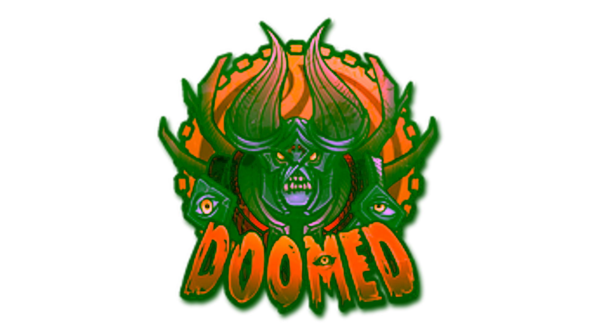 Display for Sticker | Doomed