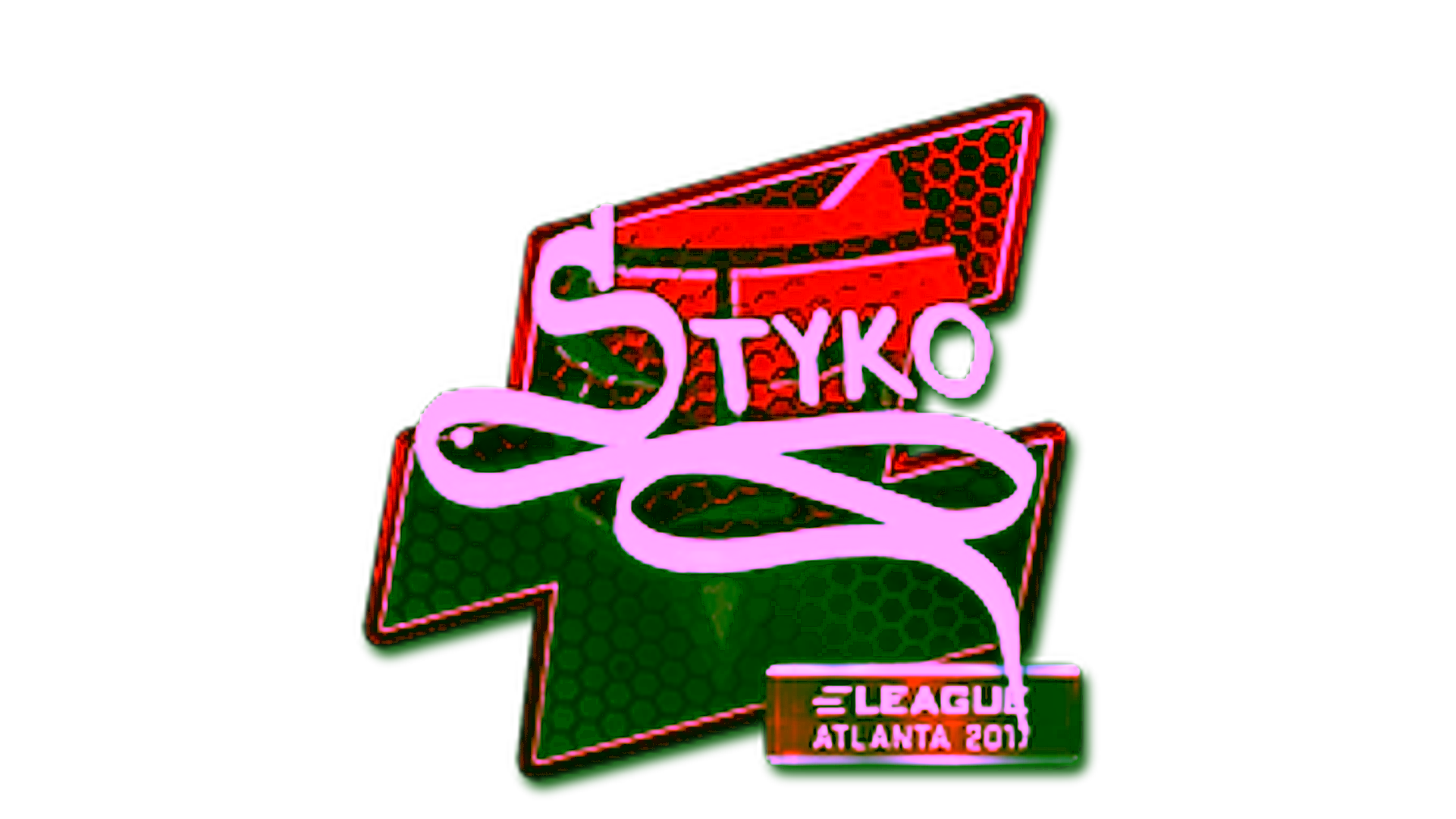 Display for Sticker | STYKO (Foil) | Atlanta 2017