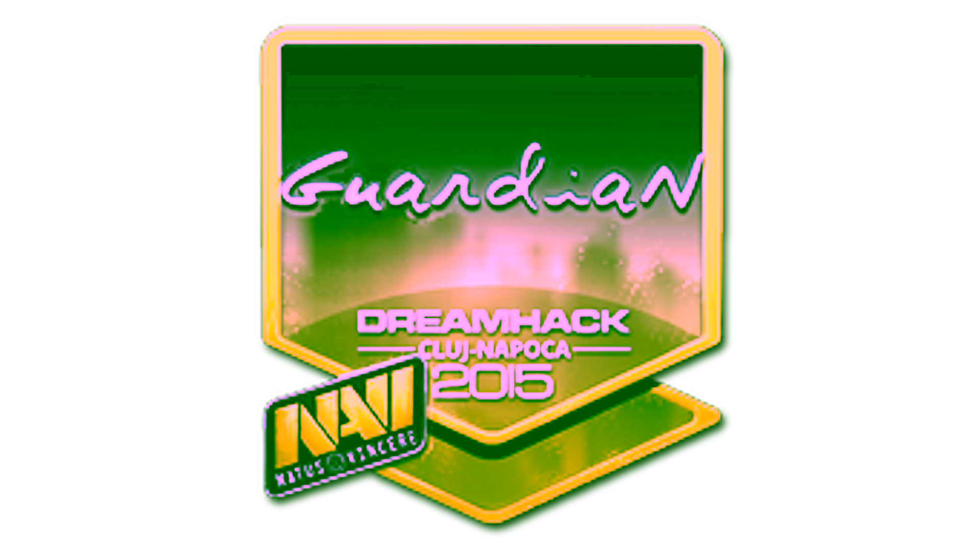 Display for Sticker | GuardiaN (Foil) | Cluj-Napoca 2015