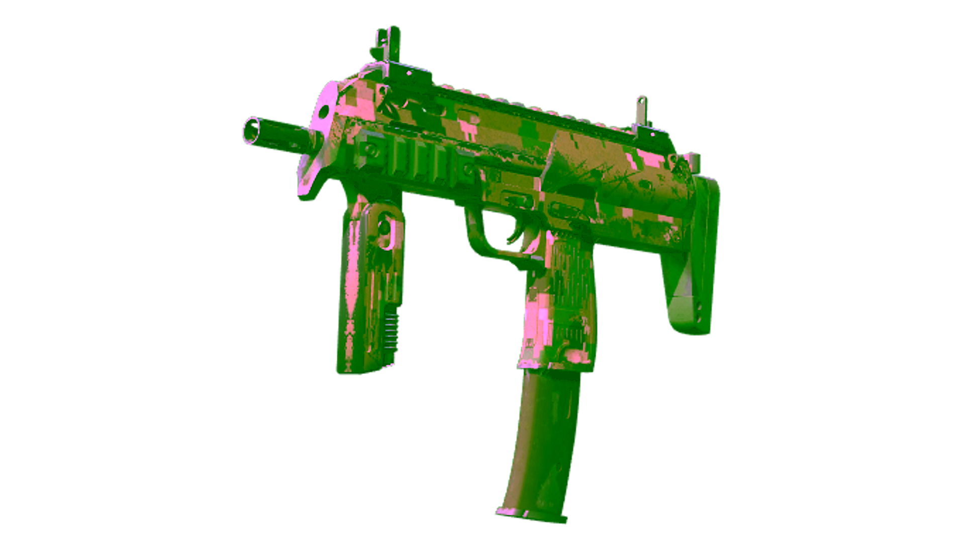 Display for Souvenir MP7 | Forest DDPAT (Well-Worn)