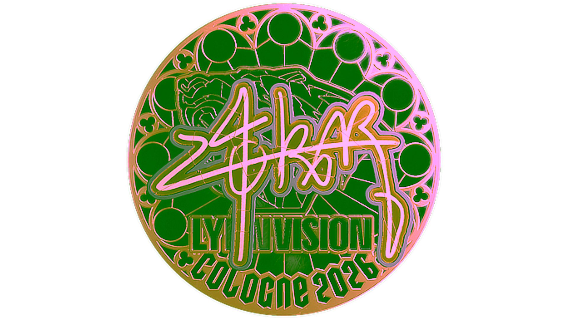 Display for Sticker | z4KR (Gold) | Cologne 2026