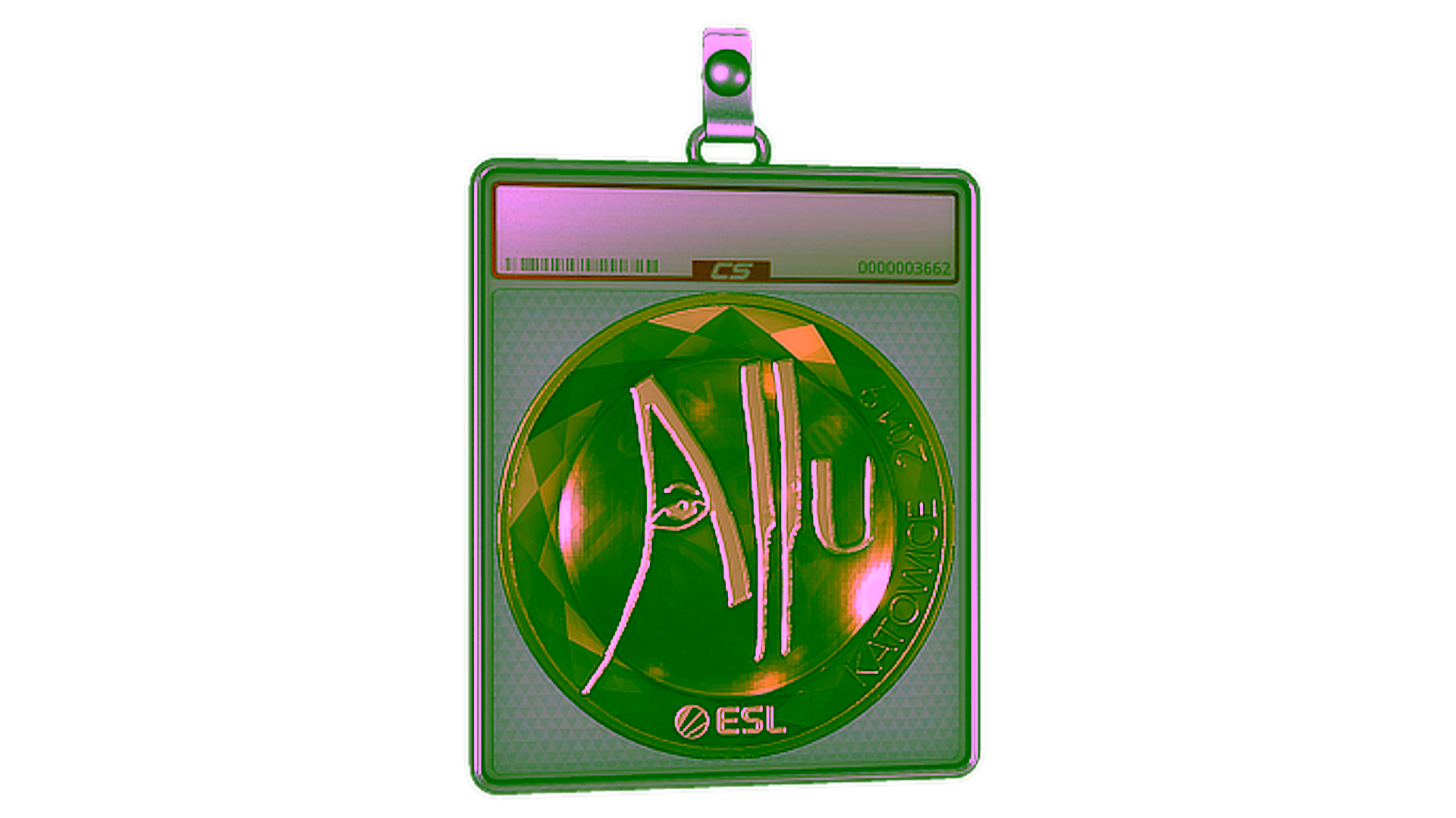 Дисплей для Sticker Slab | allu (Gold) | Katowice 2019