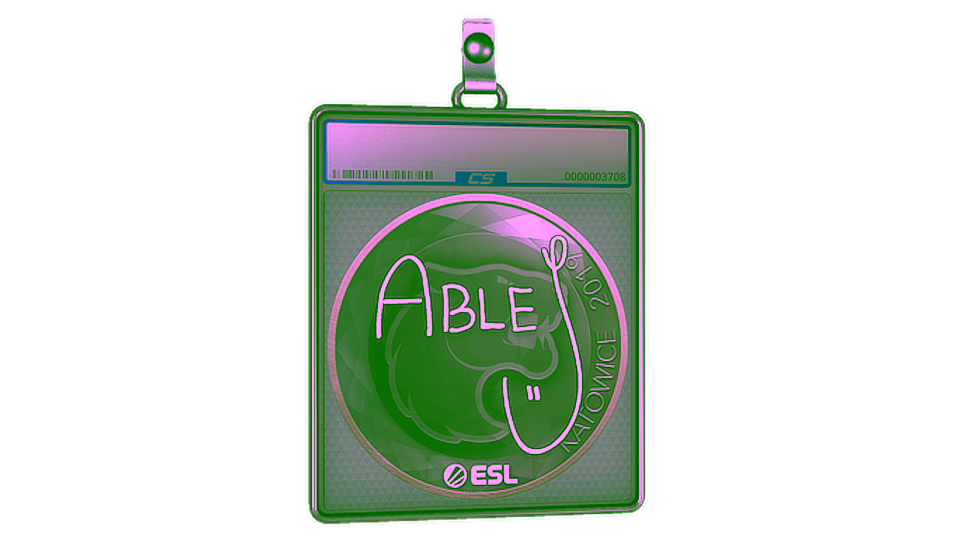 Display for Sticker Slab | ableJ | Katowice 2019