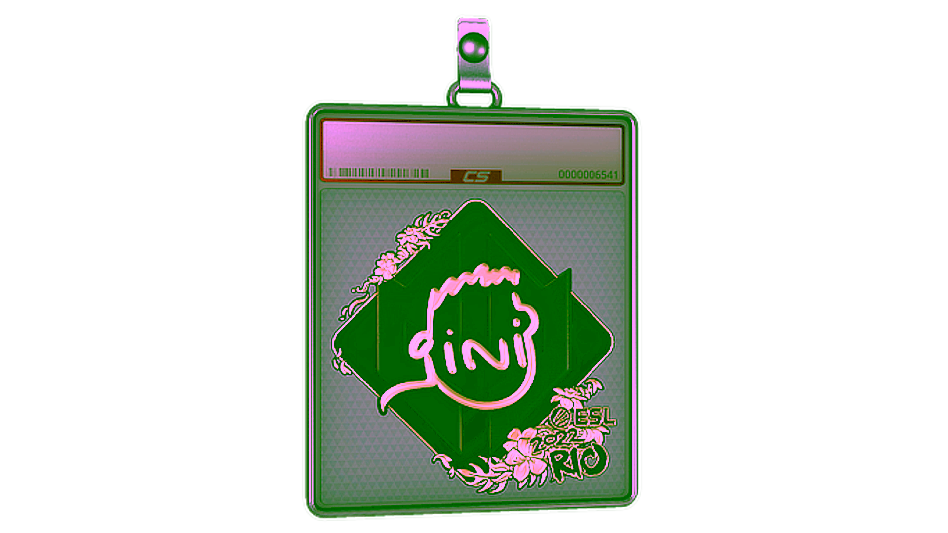 Display for Sticker Slab | VINI (Gold) | Rio 2022