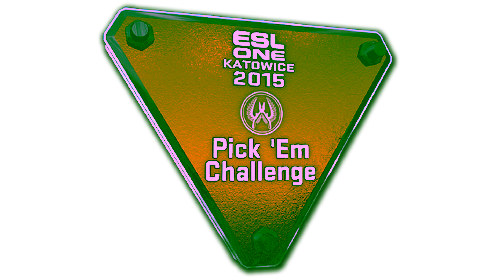 Display for Bronze Katowice 2015 Pick'Em Trophy