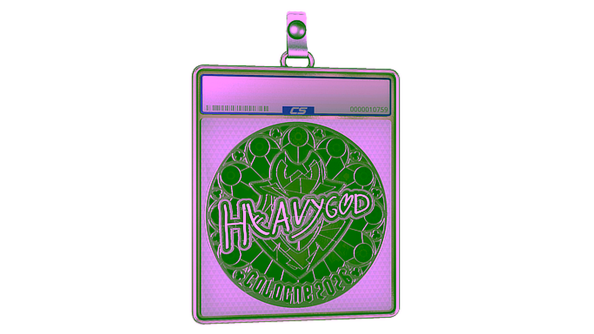 Display for Sticker Slab | Heavygod (Foil) | Cologne 2026
